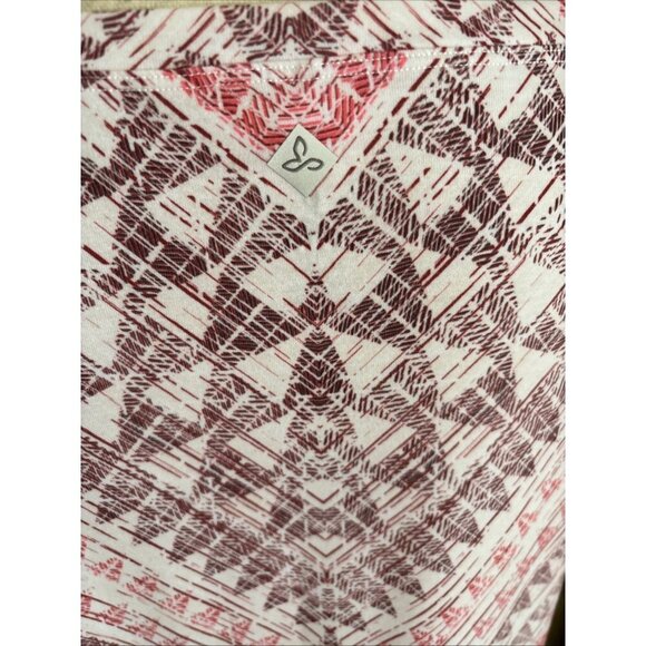 Prana Summer Dress Soft Geometric Size Medium - Picture 3 of 6